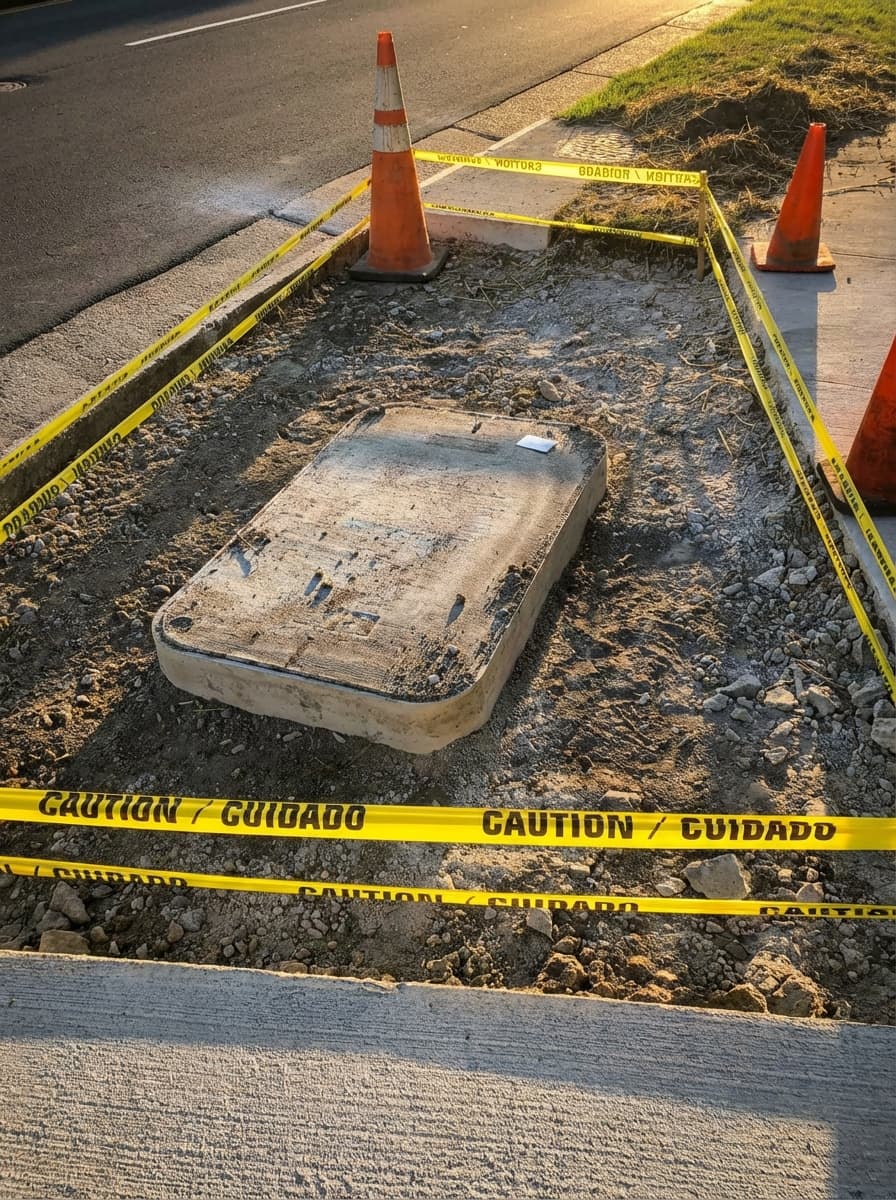 Commercial paving project overview